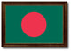 Bangladesh Country Flag Canvas Print, 27"x39"