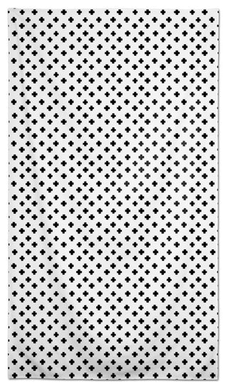 Cropattern Black 58x102 Tablecloth