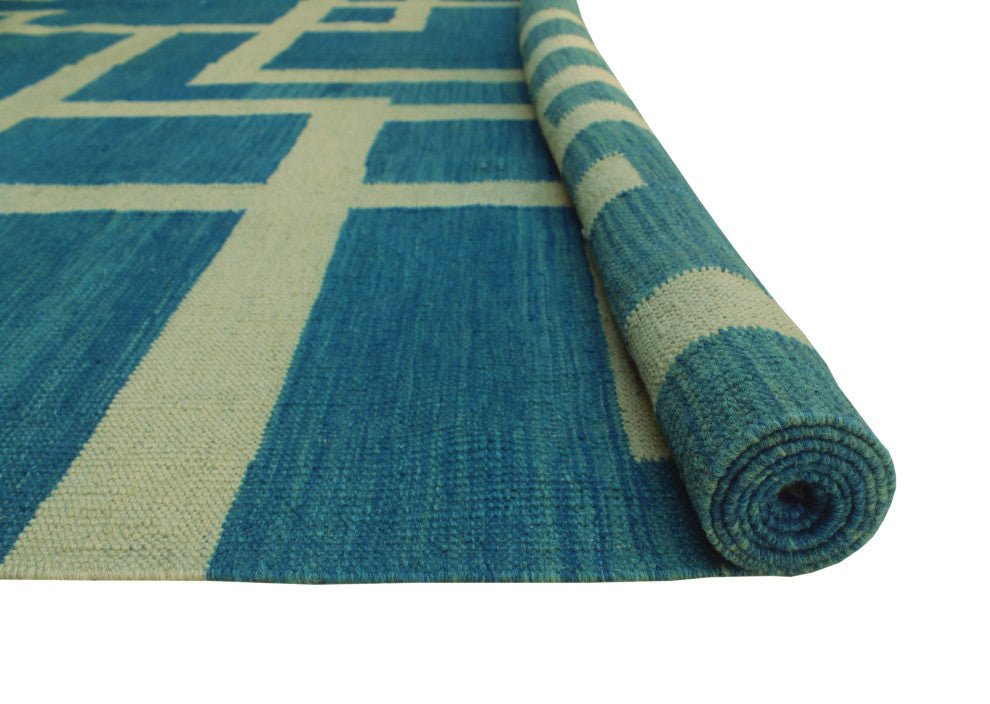 Winchester Kilim Ulbala Blue Rug