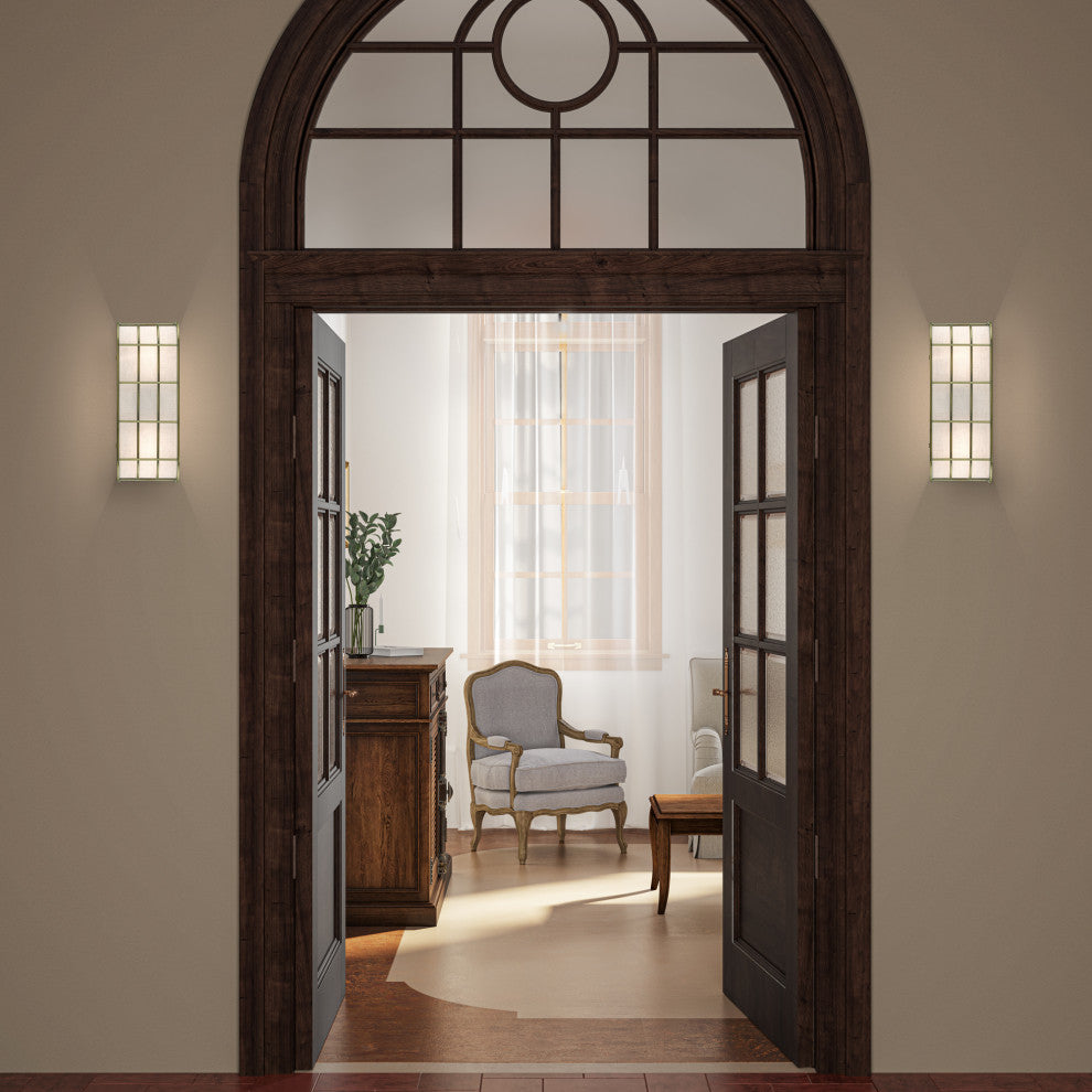 Blanchard 2-Light Antique Brass ADA Sconce
