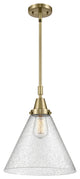 Innovations Lighting 447-1S-AB-G44-L-LED Cone 1 Light 12" Mini Pendant