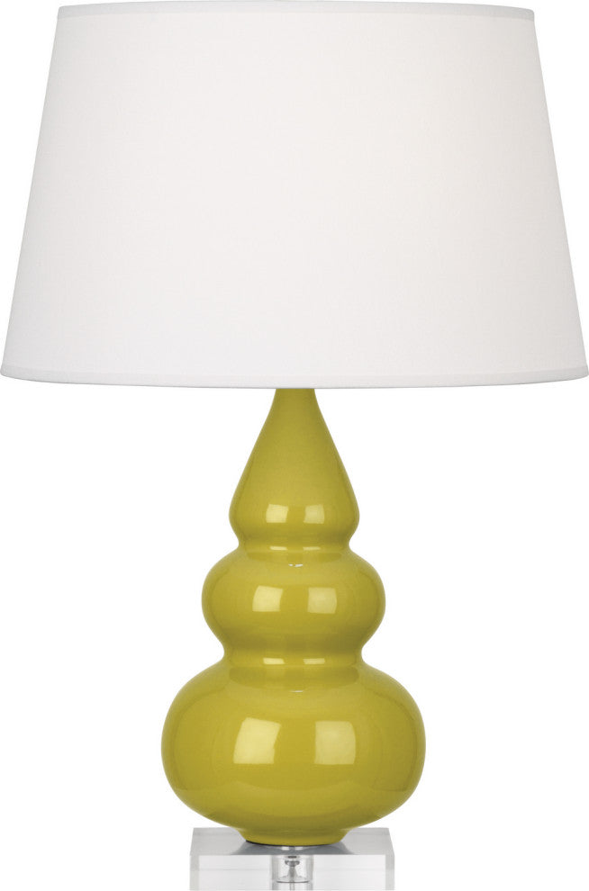 Robert Abbey RA-CI33X 1-Light Accent Lamp, Small Triple Gourd