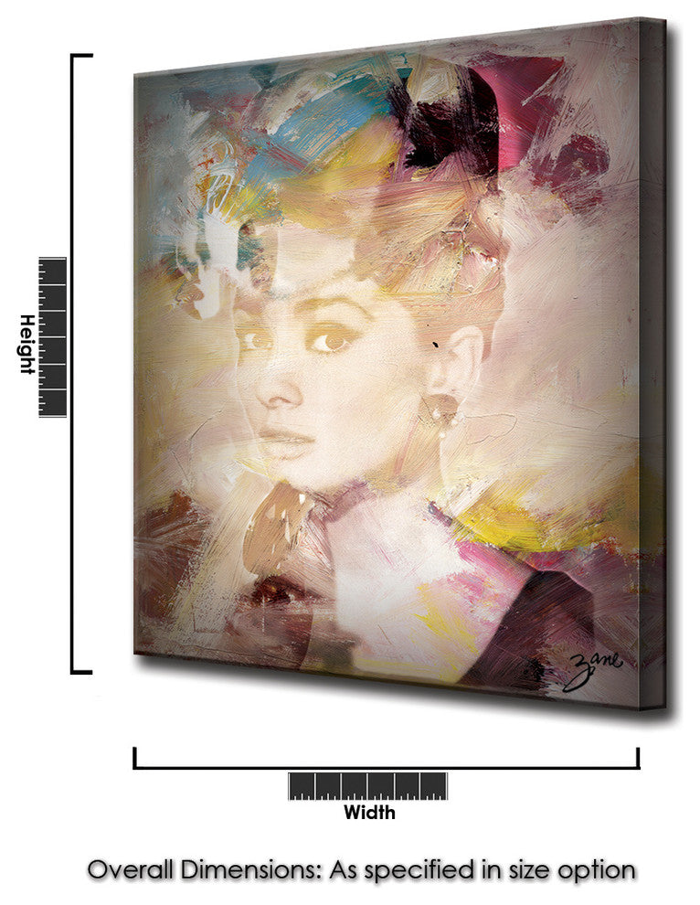 Abstact X, Canvas Wall Art, 40"x30"