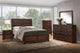 Vail Panel Bed, King, Walnut Wood