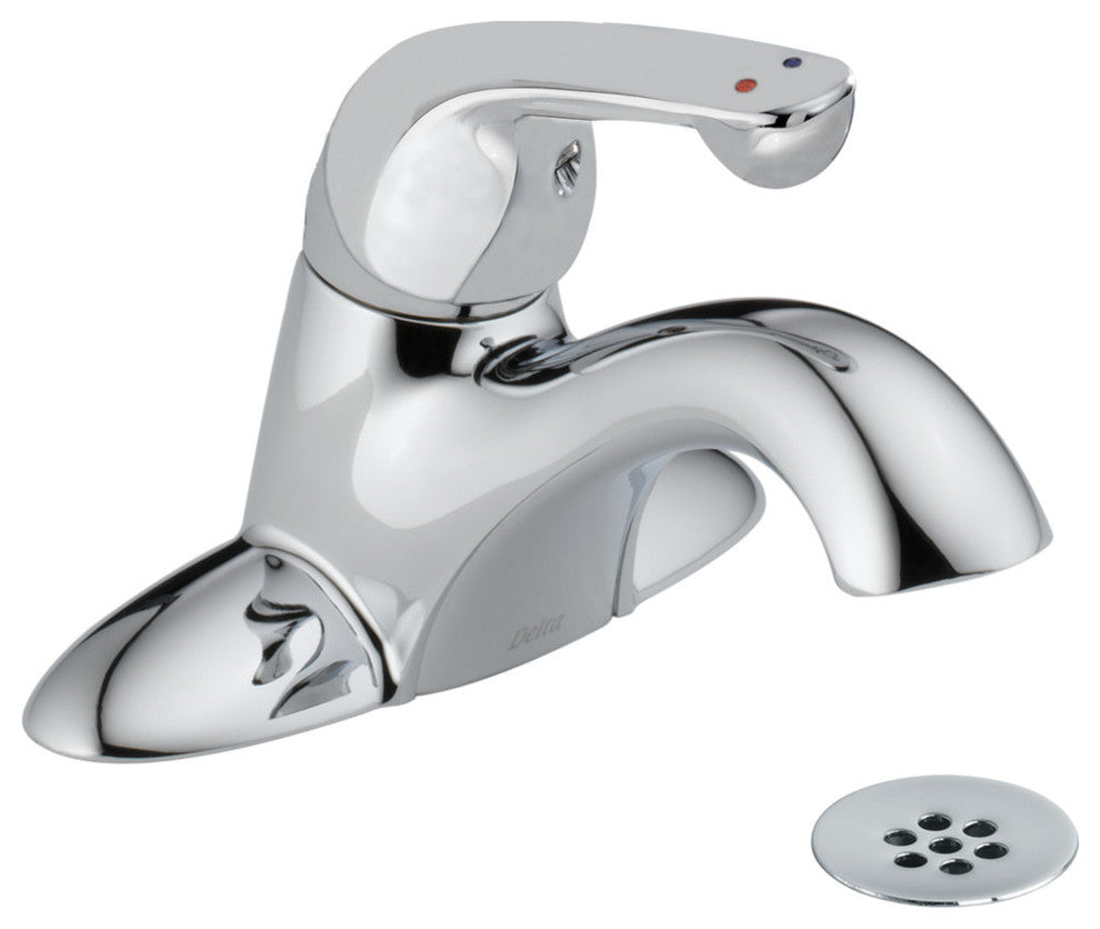 Delta HDF Single Handle Centerset Lavatory Faucet, Chrome, 523LF-HDF