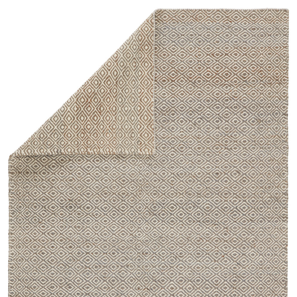 Jaipur Living Wales Natural Geometric Tan/ White Area Rug 10'X14'