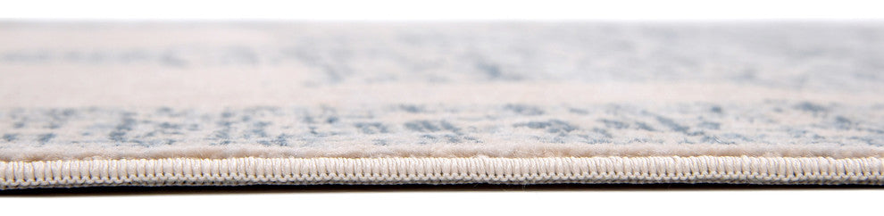 Unique Loom Beige Fremont Paris 2'' 7 x 6'' 0 Runner Rug