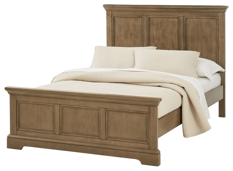 Hanley 56"W Wood Convertible Crib, Cashew