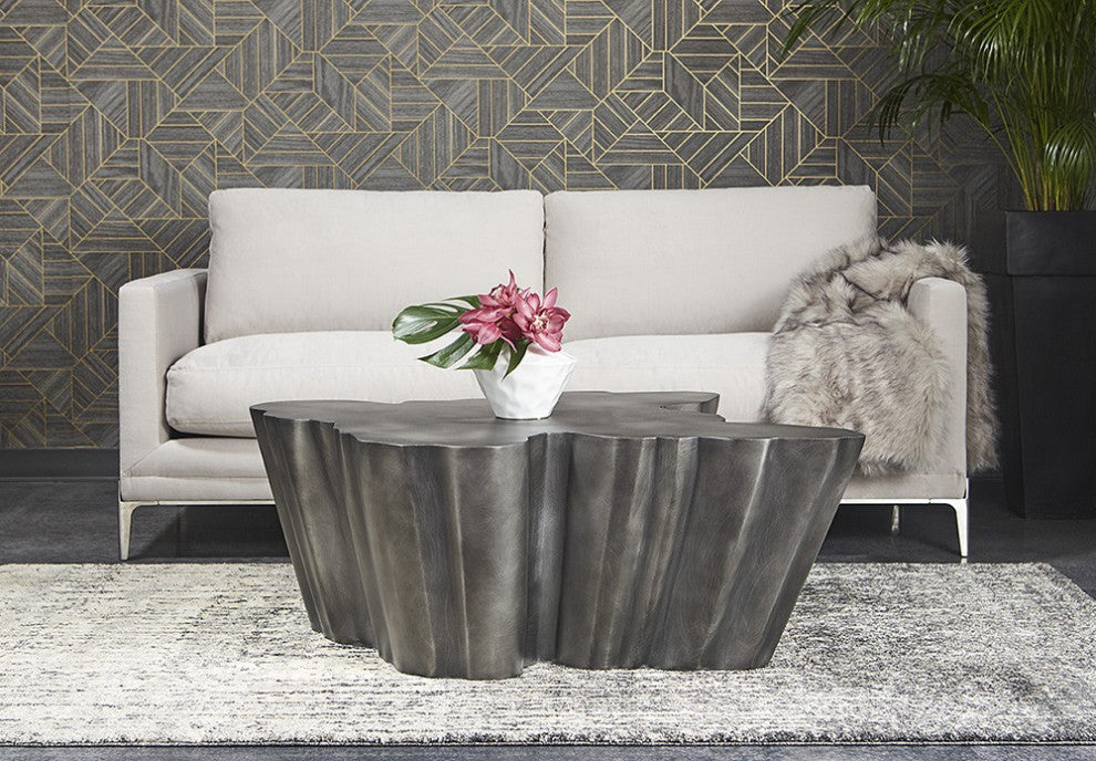 Lynx Coffee Table, Antique Gray