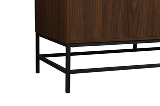 Home Living 22" Modern Walnut-Light Bathroom Vanity