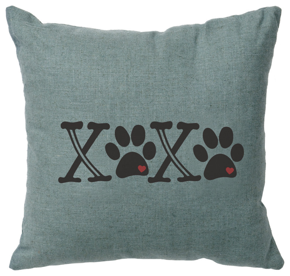 Image Pillow 16x16 XOXO Linen Ocean