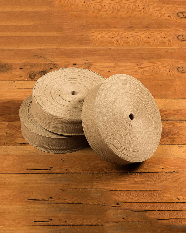 NaturalAreaRugs Cotton Non Slip Carpet Tape (2.75 In x 164 Ft), Sage