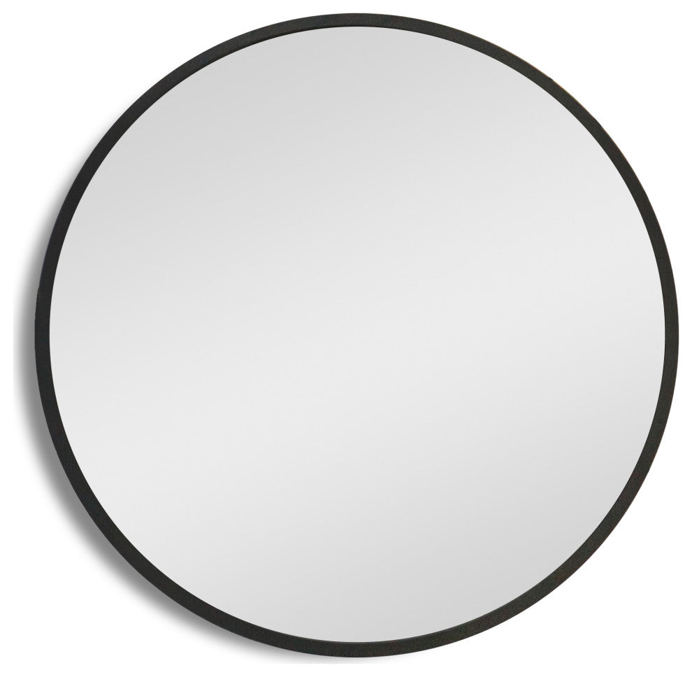Aurora Round Frame Medicine Cabinet, 24Inch Round