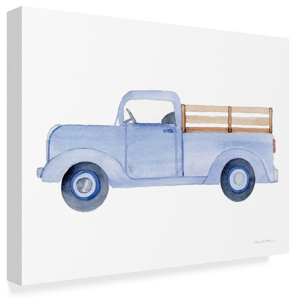Kathleen Parr Mckenna 'Life On The Farm Truck Element' Canvas Art