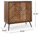 Burlington Mid-Century Modern Handcrafted Mango Wood Sideboard