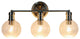 CHLOE Lighting CH6S001BN22-BL3 OXA Transitional 3 Light Nickel Vanity Bathlight