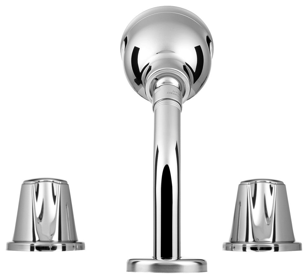 Pfister 2-Handle Tub and Shower Faucet, Metal Verve Knob Handles, Chrome