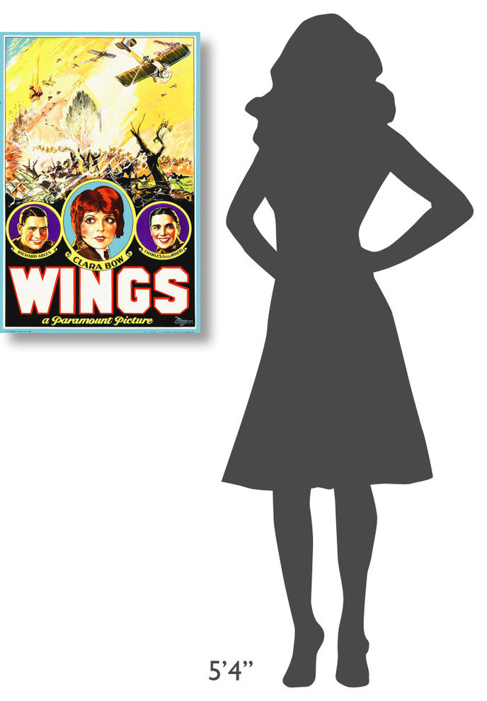 "Wings" Stretched Canvas Giclee by Hollywood Photo Archive, 20x30"