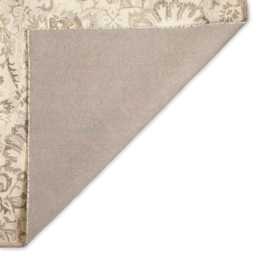 Hana Flora Indoor Rug, Natural, 2'x7'6" Runner