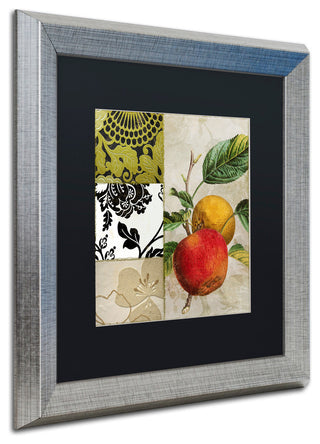 Color Bakery 'SoHo II' Art, Silver Frame, Black Matte, 16"x16"