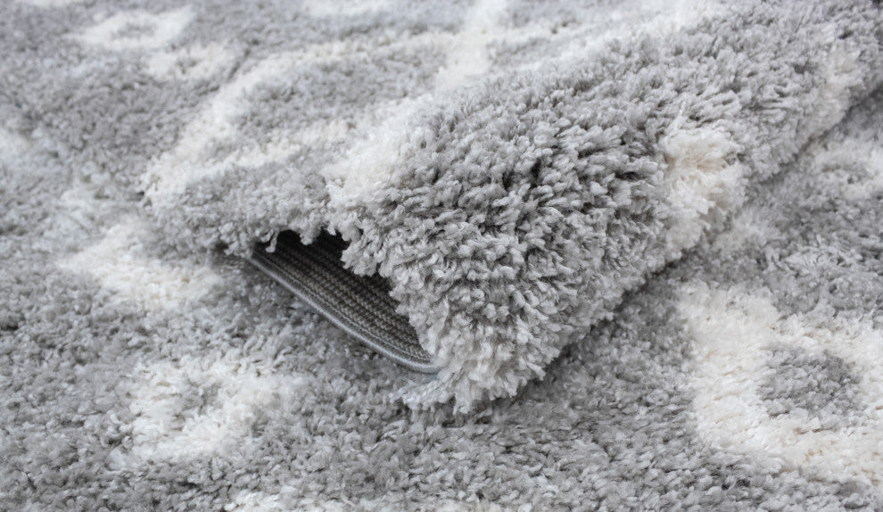 Noori Rug Shag Roy Silver/Ivory Rug