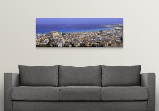 "San Vito Lo Capo Sicily Italy" Canvas Art, 60"x20"x1.25"