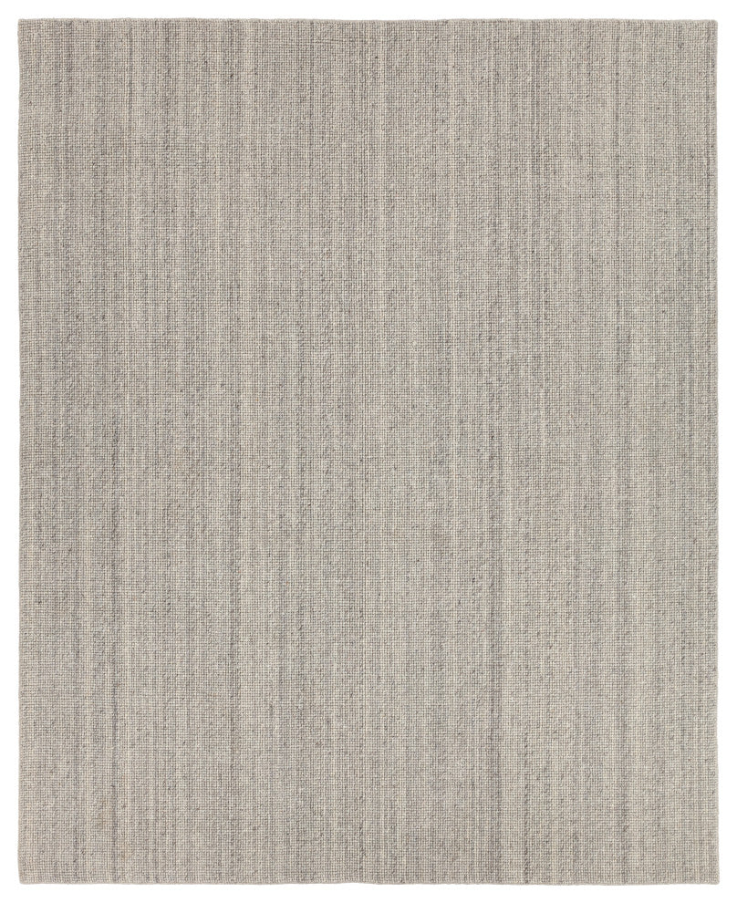 Jaipur Living Mere RNE02 Handmade Solid Gray Area Rug, 9'6"x13'6"
