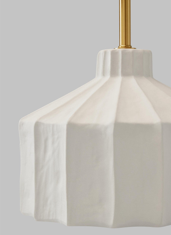 Veneto Medium Table Lamp, Matte Concrete