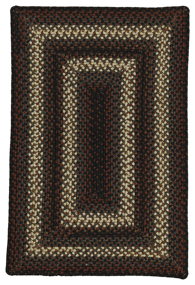 Homespice Decor Montgomery Indoor/Outdoor Braided Rug 4' x 6'(Rectangle)