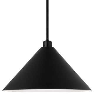 Capital Lighting 351311 Alden 18"W Pendant - Matte Black