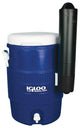 Igloo 42026 Beverage Cooler With Cup Dispenser, 5 gal., Blue