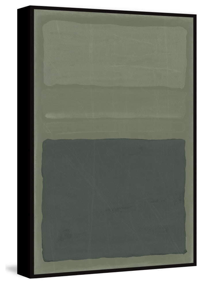 "Thin Partition" Floater Framed Painting Print on Canvas, 40x60