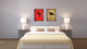 Ox Chinese Zodiac Brown Print on Canvas with Picture Frame, 13"x17"