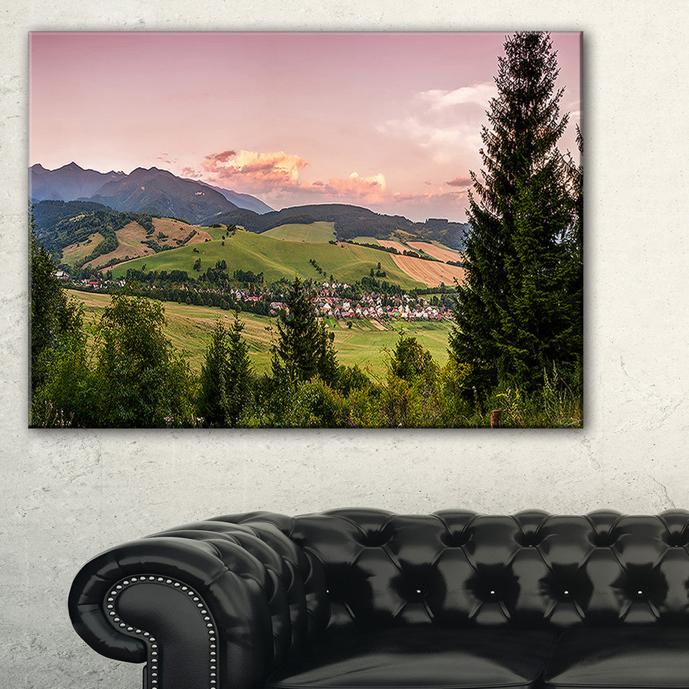 "Beautiful Stretch of Land" Panorama Landscape Wall Art, 40"x20"