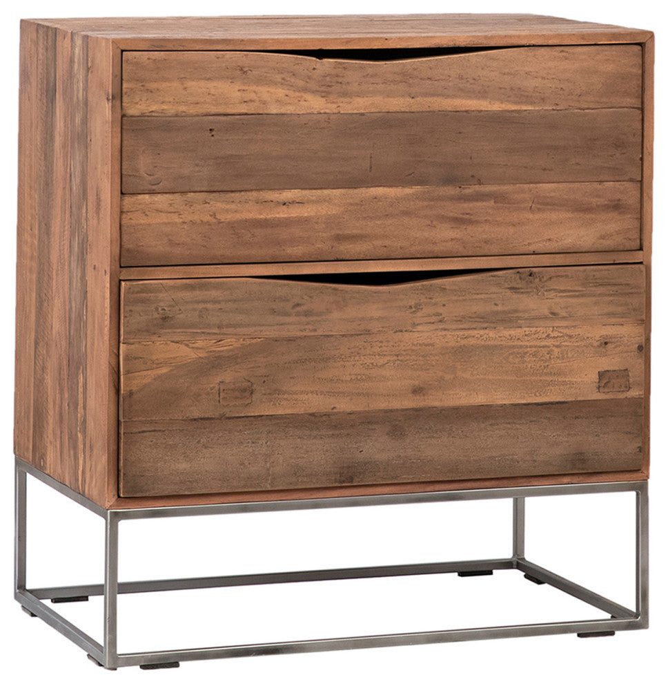 Salvaged Modern Bedside Table