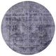 Ahgly Company Indoor Round Mid-Century Modern Area Rugs, 8' Round