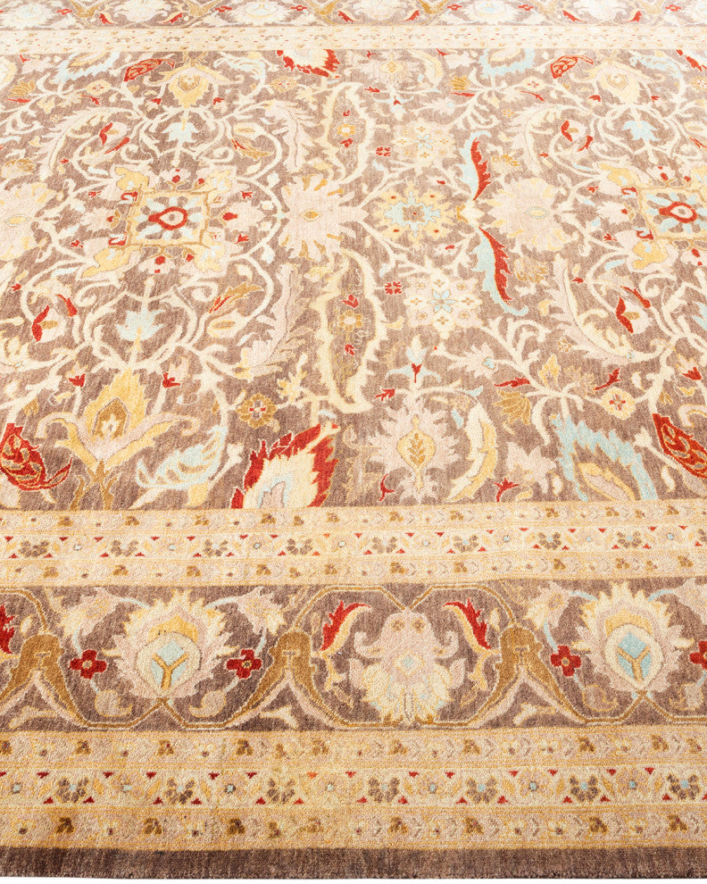 ECLECTIC, Hand Knotted Area Rug 9' 10" X 8' 2"