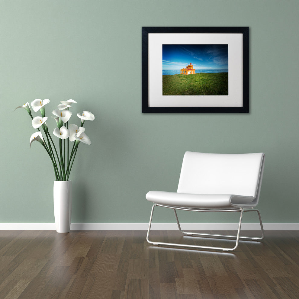 Philippe Sainte-Laudy ''Lighthouse Sauoanes'' Matted Framed Art