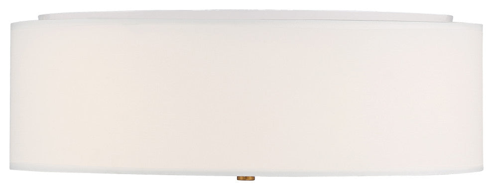 Access Mid Town 3-Light LED Flush Mount Antique Brushed Brass