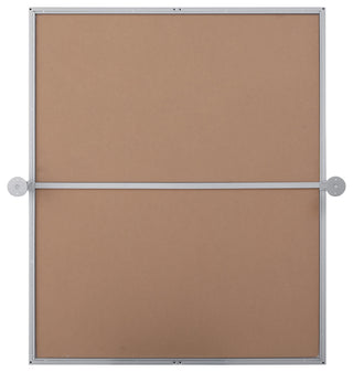 Home Living 30x36 Pivot Mirror, Silver