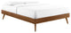 Margo Queen Wood Platform Bed Frame Walnut