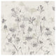 "Garden Shadows IV Purple Grey" Digital Paper Print by Avery Tillmon, 32"x32"