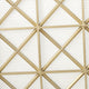 GDF Studio Mandralla 3-Paneled Iron Fireplace Screen, Gold