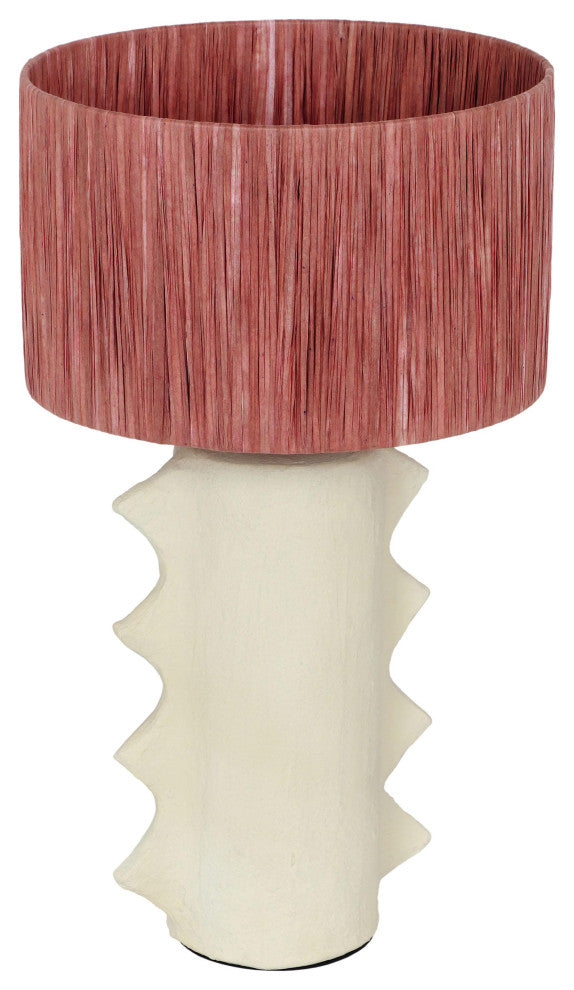 Wild Thing Papier Mache Table Lamp