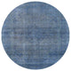 Ahgly Company Indoor Round Mid-Century Modern Area Rugs, 6' Round