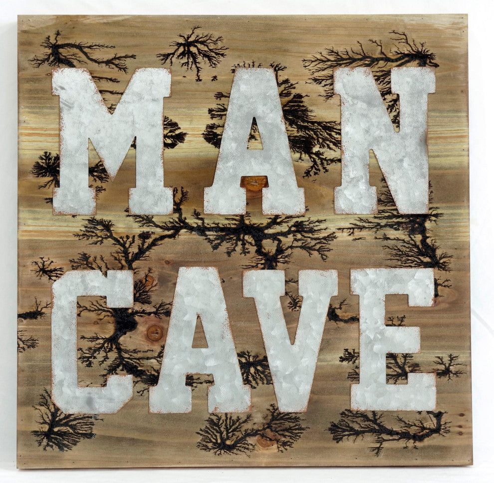 Man Cave Metal Wall Art