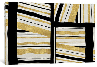 "Intersect - Golden" by Ellie Roberts, Canvas Print, 18"x12"