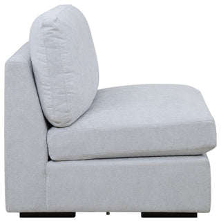 Uttermost Refuge Armless Cloud Blue Sofa