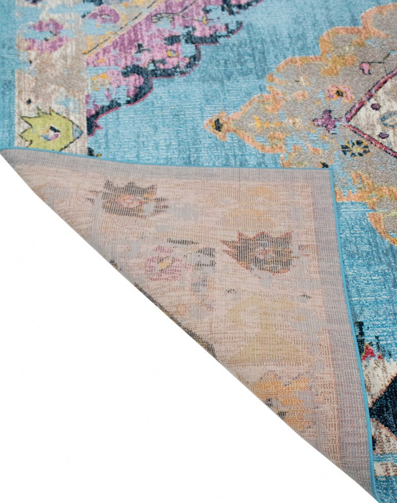 Noori Rug Distressed Jerilyn Blue/Beige Rug