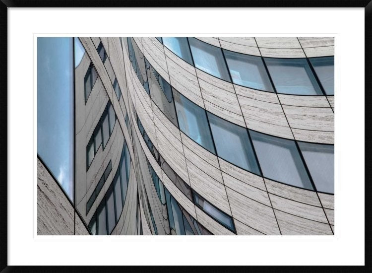 "Ka Windows" Framed Digital Print by Gilbert Claes, 38"x28"